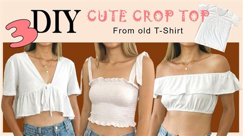 diy cute crop tops.